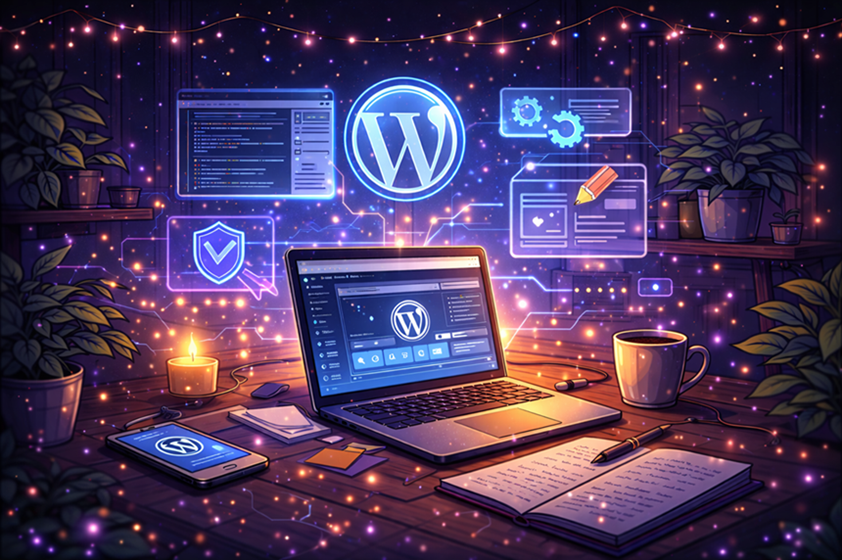 WordPress en Web development